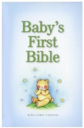 Baby's First Bible - Blue - Florida College Online Bookstore